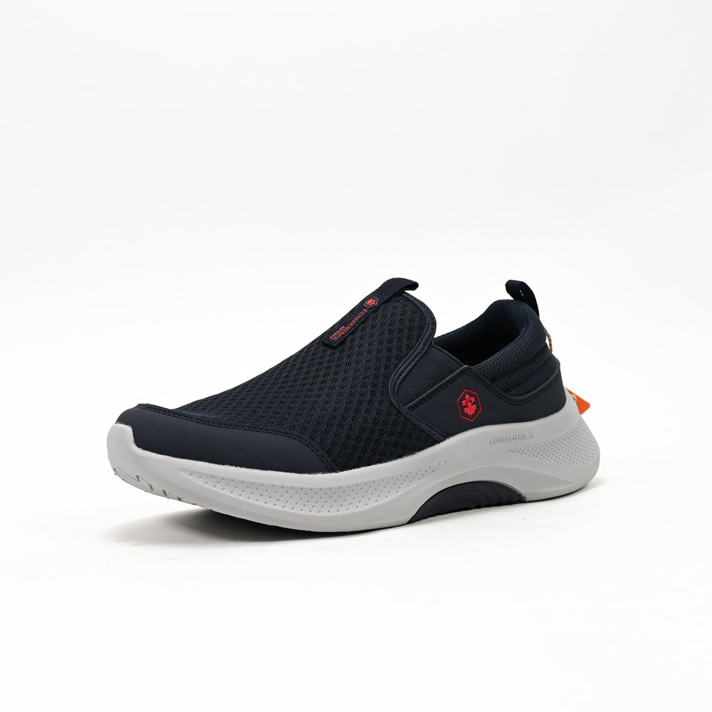 LUMBERJACK MAN NAVY BLUE SLIP -ON