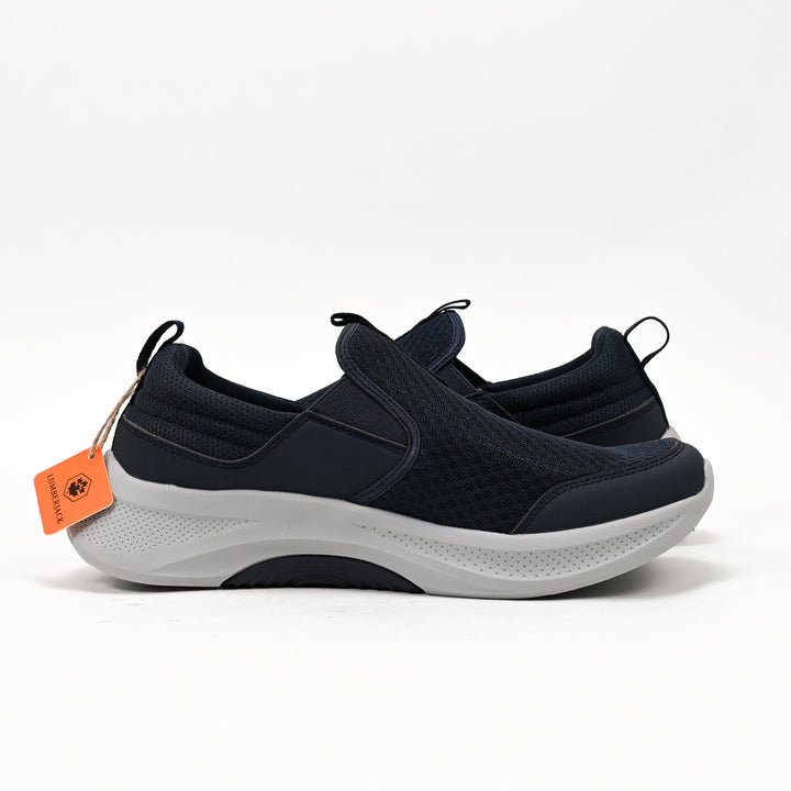 LUMBERJACK MAN NAVY BLUE SLIP -ON