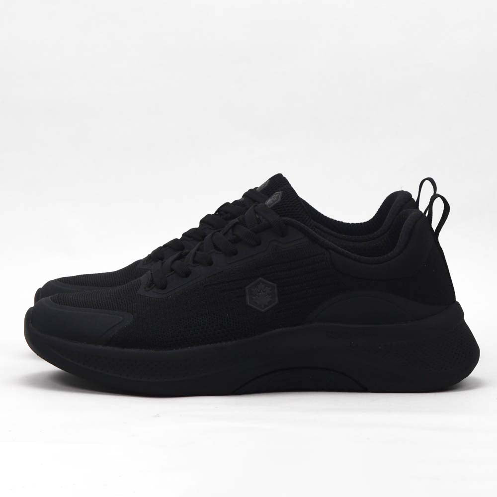 Basket casual homme LUMBERJACK Close noire - vue arrière