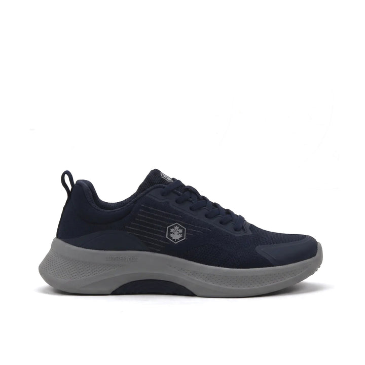 Basket casual homme LUMBERJACK Close bleue - vue latérale