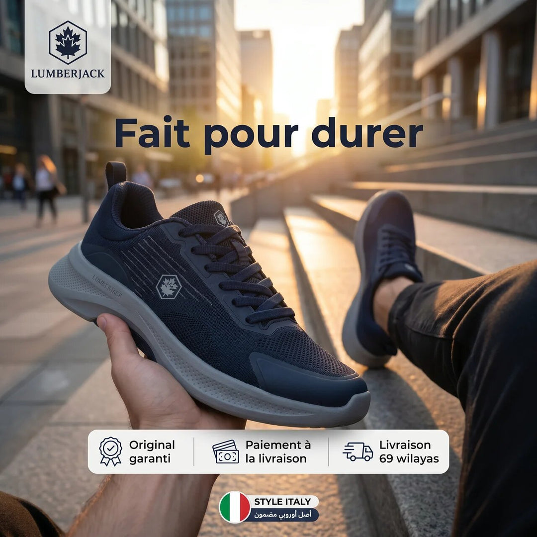 Basket casual homme LUMBERJACK Close bleue - vue intérieure