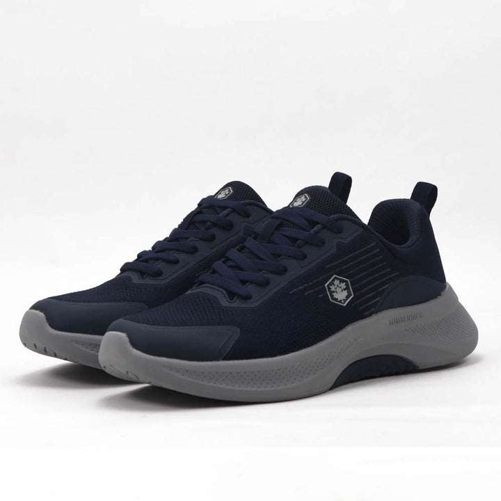 Basket casual homme LUMBERJACK Close bleue - vue arrière