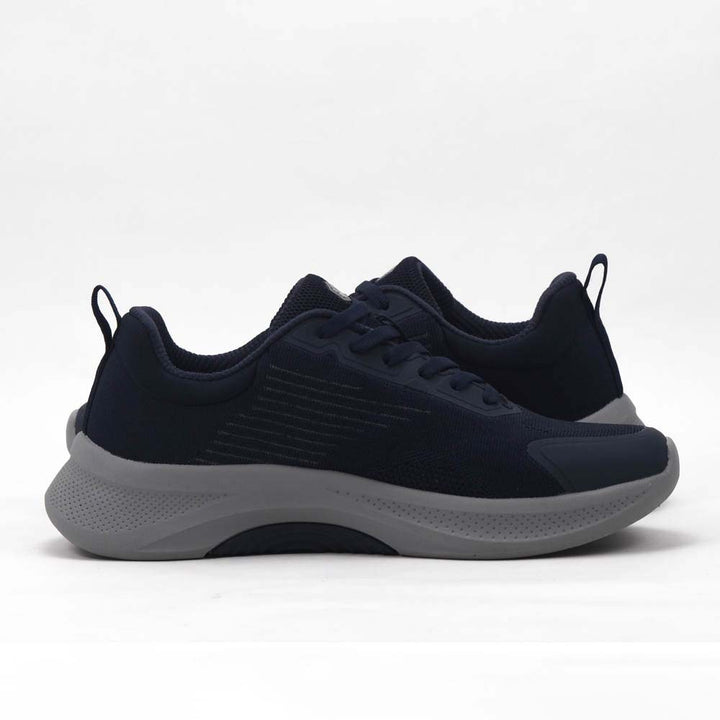 Basket LUMBERJACK Close bleue homme - vue 3/4
