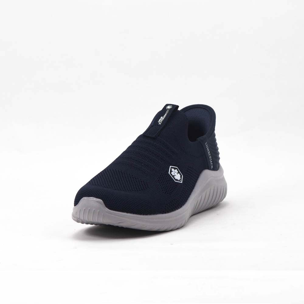 Basket casual homme LUMBERJACK Moko bleue - vue arrière