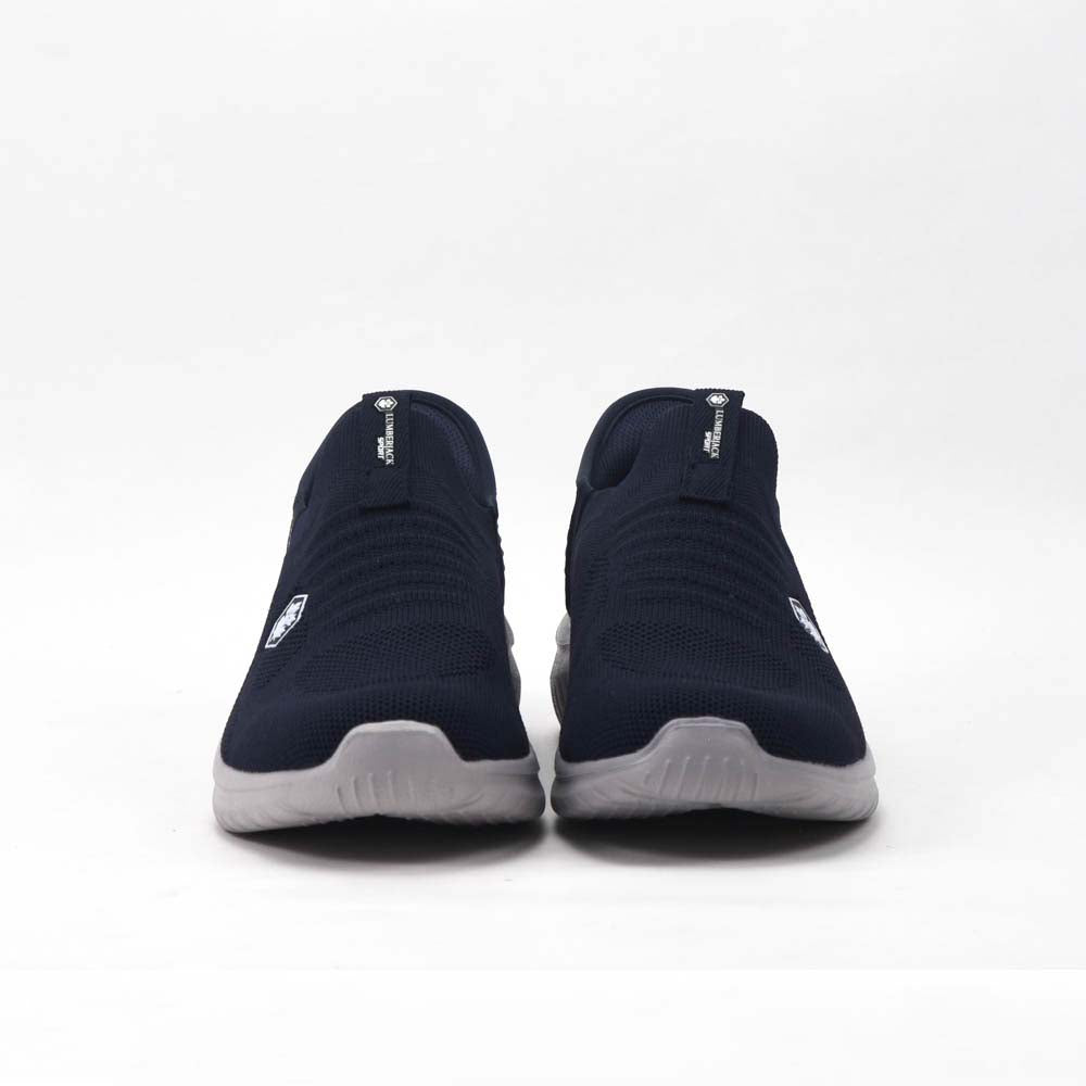 Détail de la basket casual LUMBERJACK Moko bleue homme