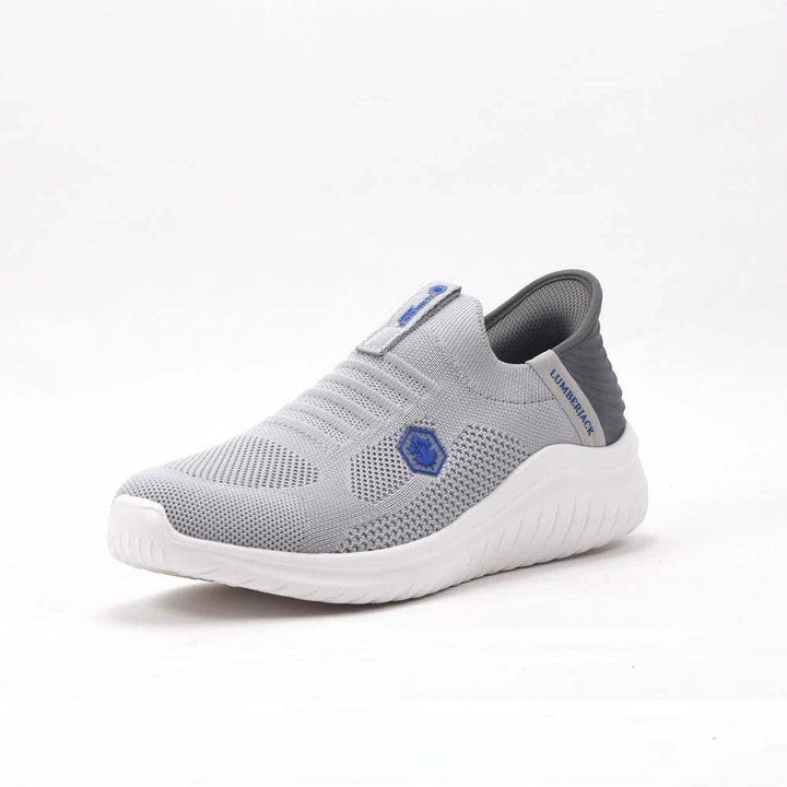 Basket casual homme LUMBERJACK Moko grise - vue arrière