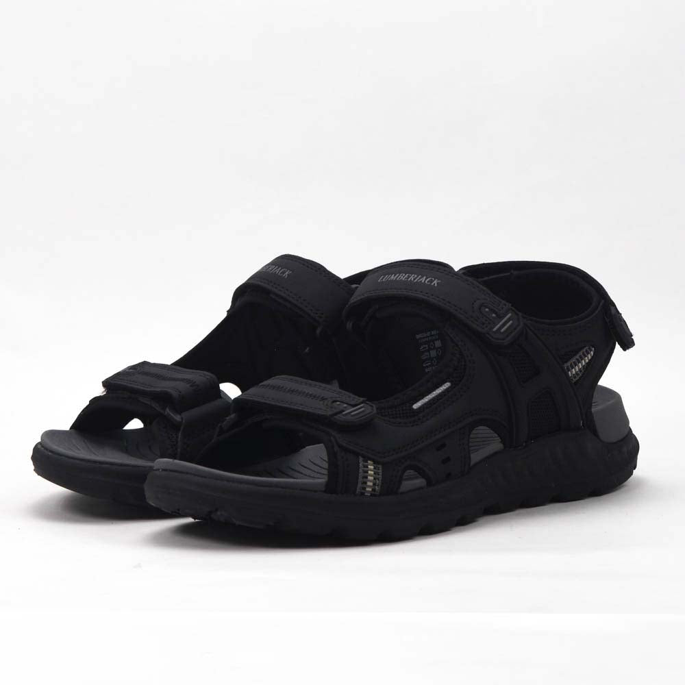 Sandale homme LUMBERJACK Four noire - vue intérieure
