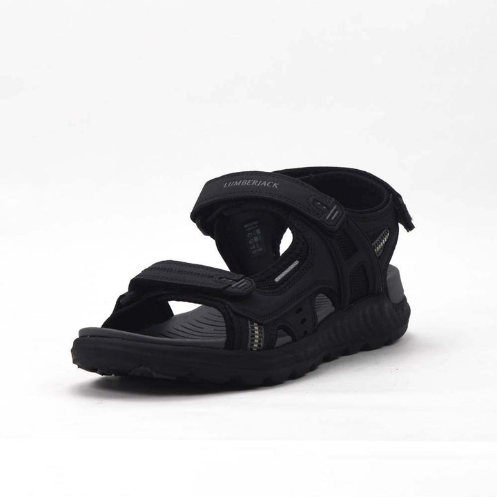 Semelle de la sandale LUMBERJACK Four noire homme