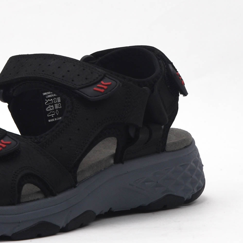Sandale homme LUMBERJACK Maui grise - vue intérieure