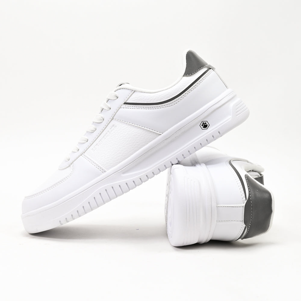 LUMBERJACK MAN WHITE BASIC SNEAKER