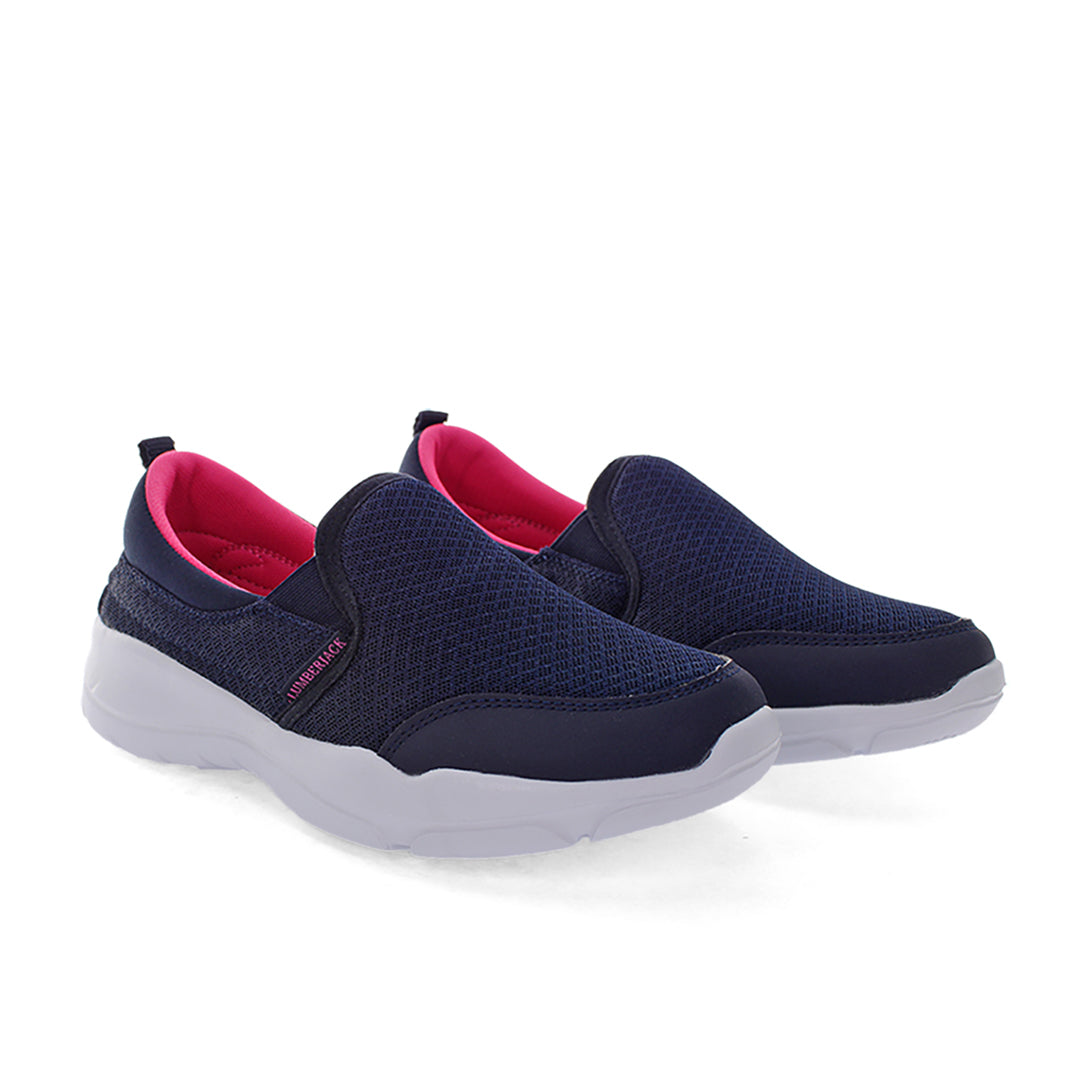 Basket casual femme LUMBERJACK Agatha bleue - vue de dessus