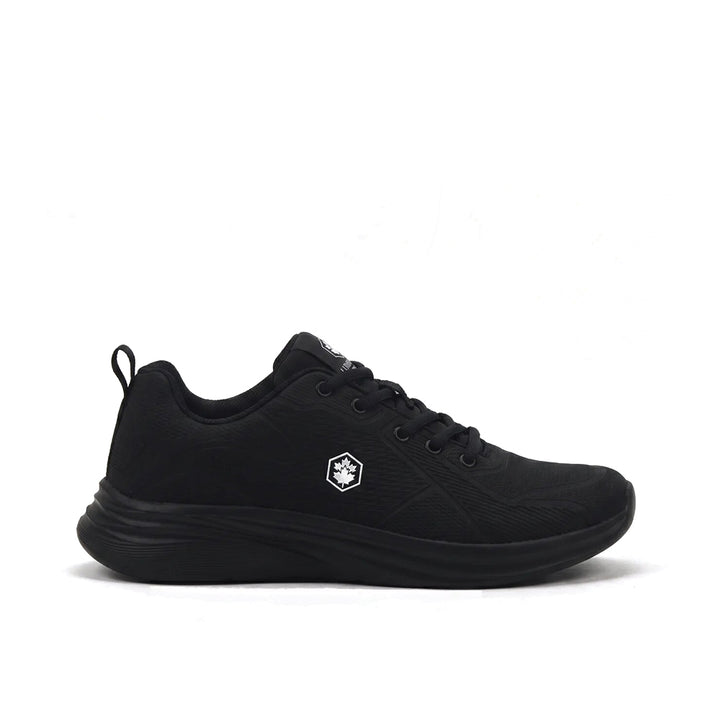 Basket casual femme LUMBERJACK Kineto noire - vue latérale