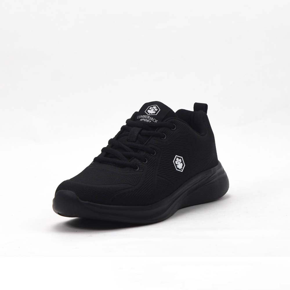 Basket casual femme LUMBERJACK Kineto noire - vue arrière
