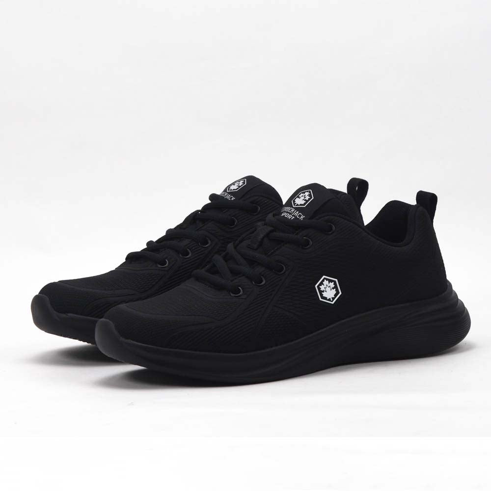 Basket casual femme LUMBERJACK Kineto noire - vue de dessus