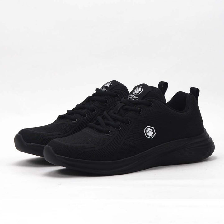 Basket casual femme LUMBERJACK Kineto noire - vue de dessus