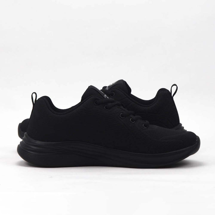 Profil de la basket LUMBERJACK Kineto noire femme