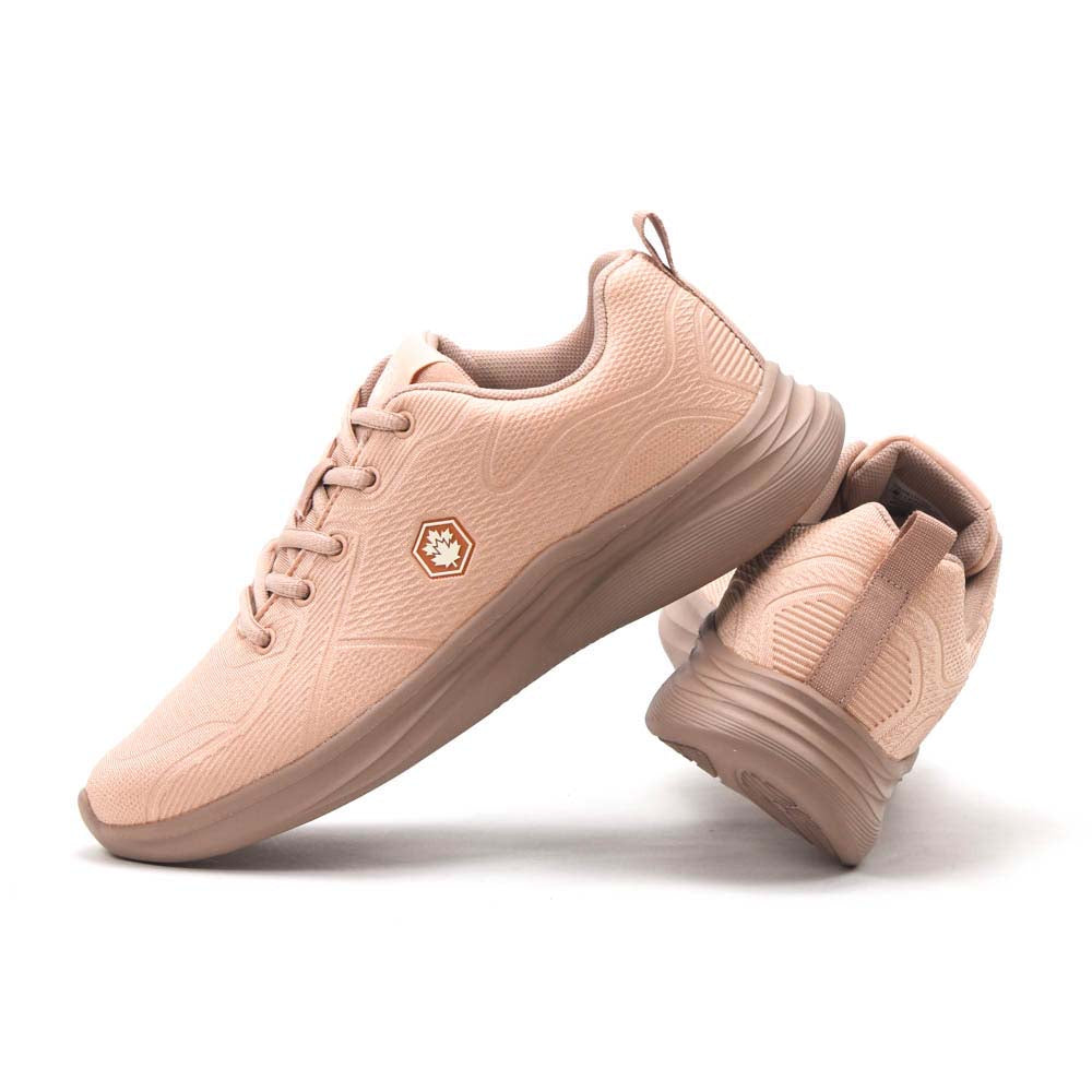 Basket LUMBERJACK Kineto saumon femme - vue 3/4