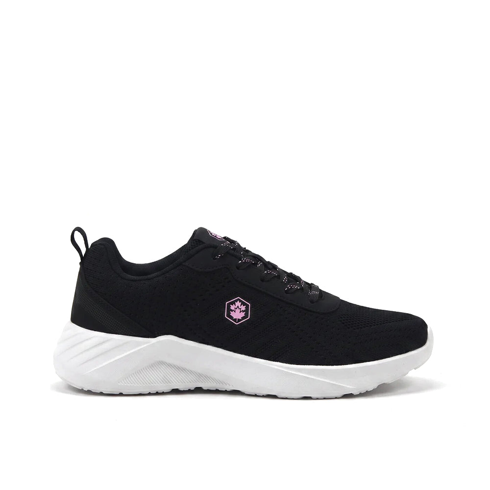 Basket casual femme LUMBERJACK Karter noire - vue latérale