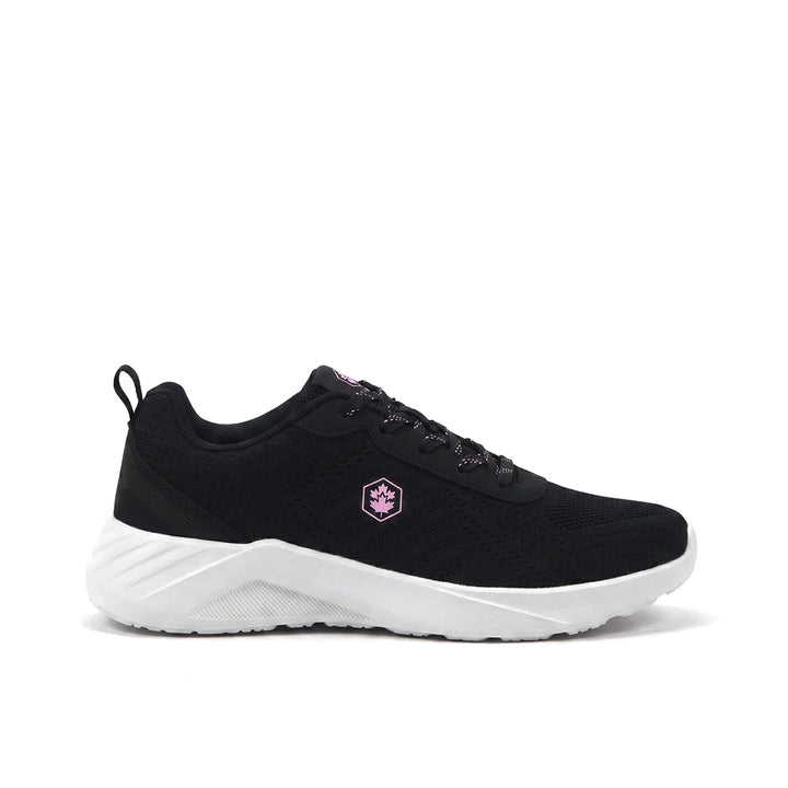 Basket casual femme LUMBERJACK Karter noire - vue latérale