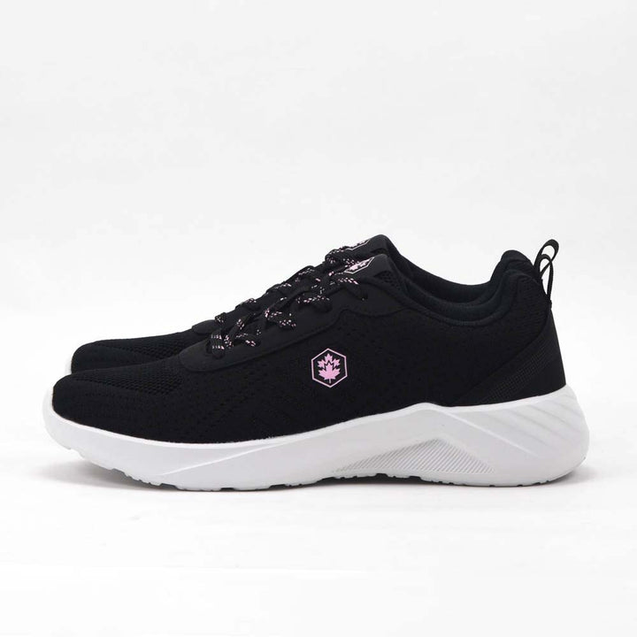 Basket casual femme LUMBERJACK Karter noire - vue de dessus
