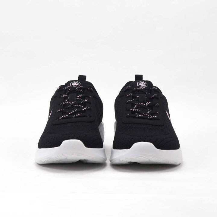 Détail de la basket casual LUMBERJACK Karter noire femme