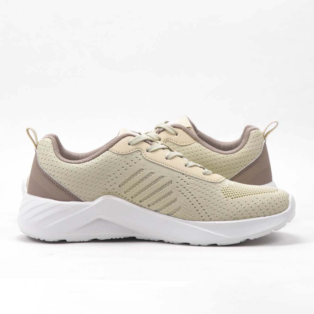 Profil de la basket LUMBERJACK Karter beige femme