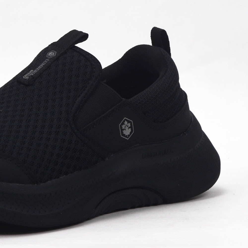 Basket LUMBERJACK Close noire femme - vue 3/4