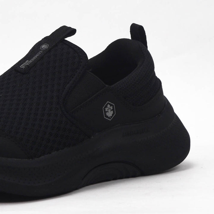 Basket LUMBERJACK Close noire femme - vue 3/4