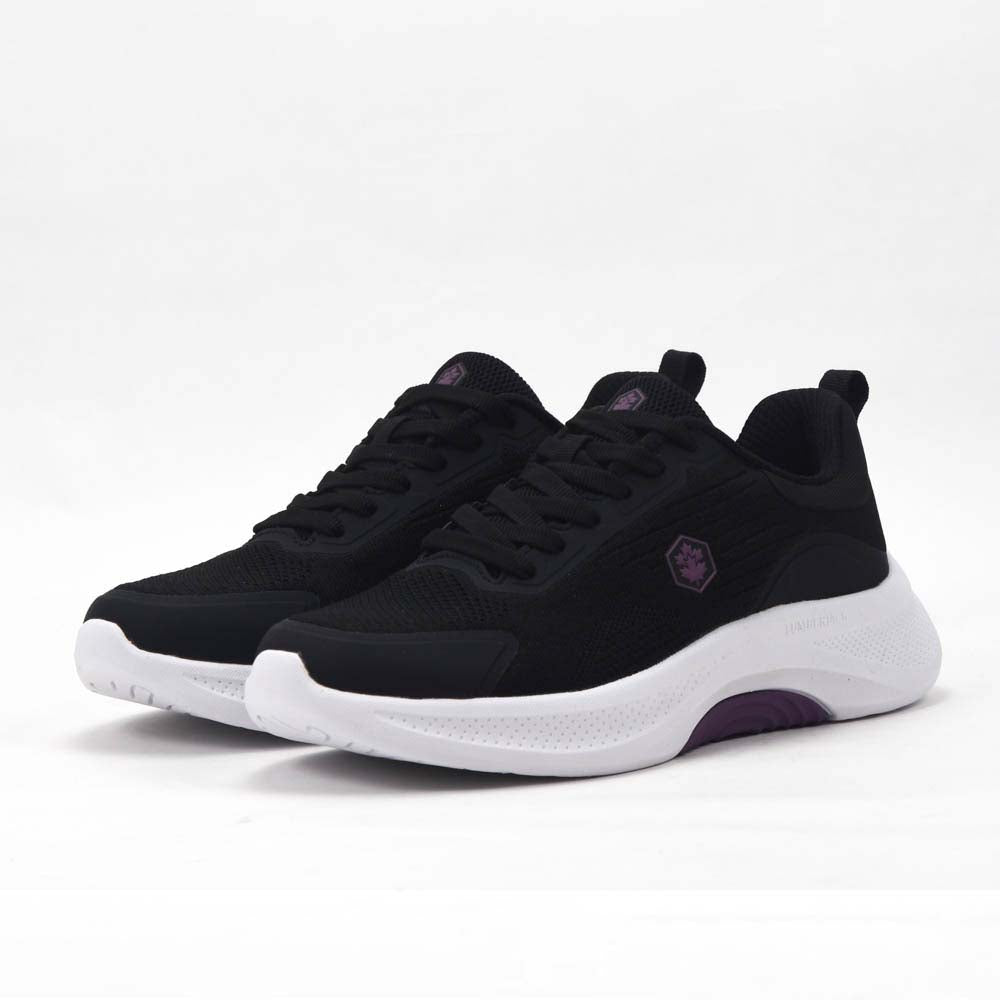 Basket casual femme LUMBERJACK Close noire - vue arrière