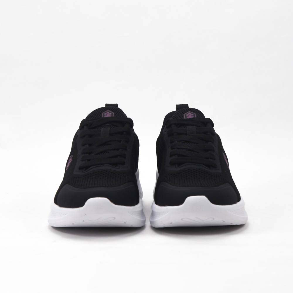 Détail de la basket casual LUMBERJACK Close noire femme