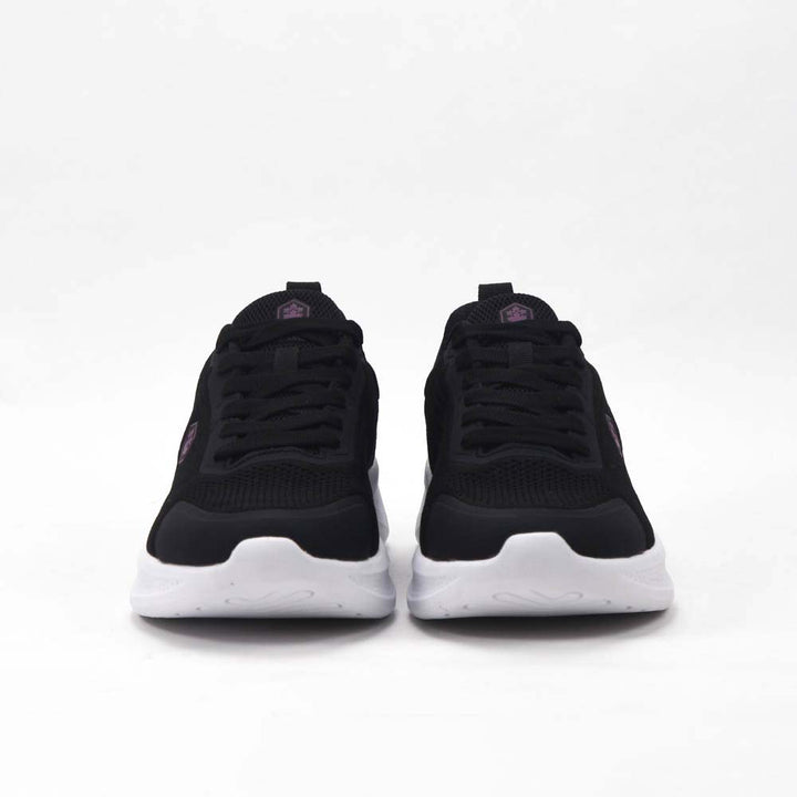 Détail de la basket casual LUMBERJACK Close noire femme