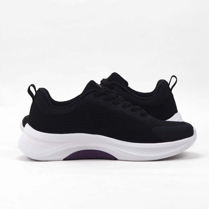 Basket LUMBERJACK Close noire femme - vue 3/4