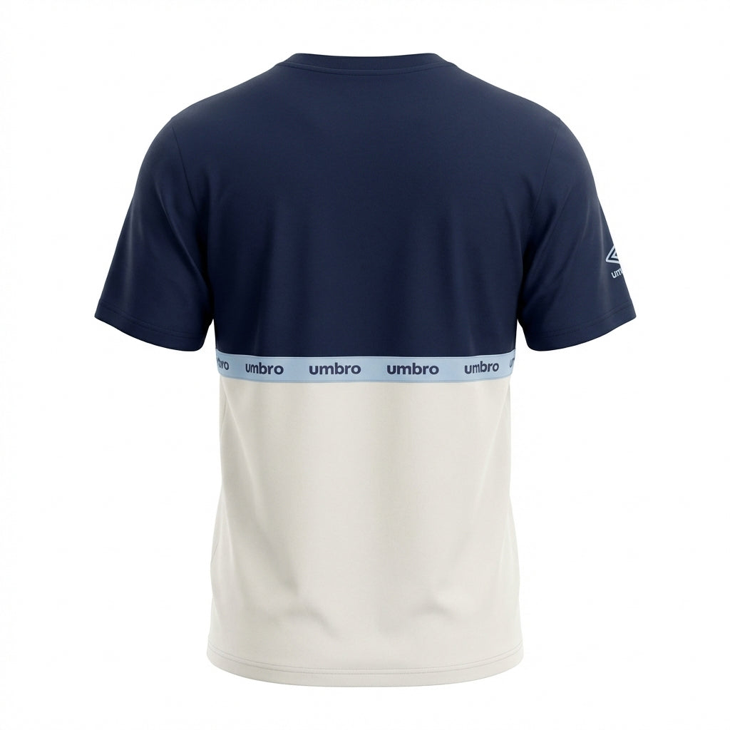 UMBRO KIDS T-SHIRT NAVY WHITE 002