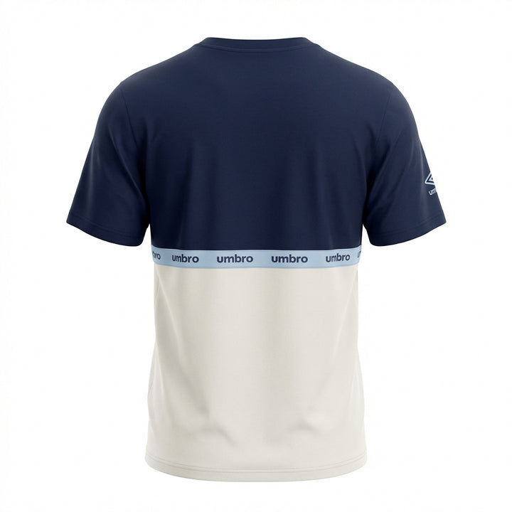 UMBRO KIDS T-SHIRT NAVY WHITE 002