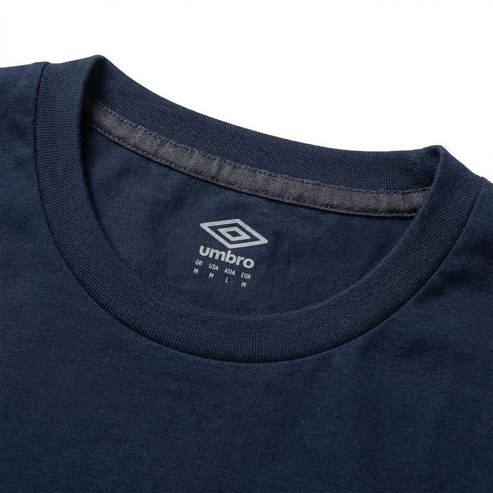 UMBRO KIDS T-SHIRT NAVY WHITE 002