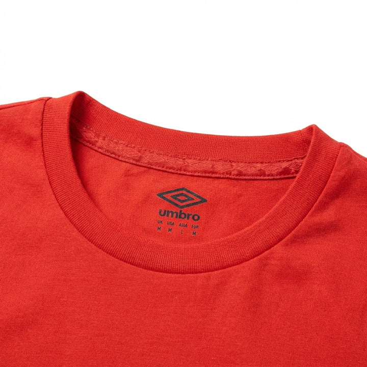 UMBRO KIDS T-SHIRT RED NAVY 005