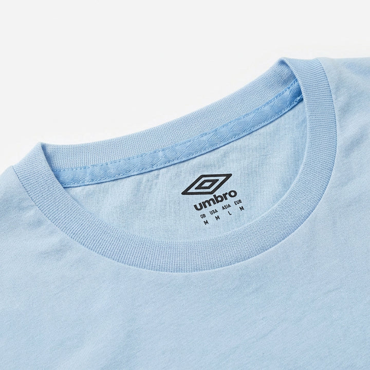 UMBRO KIDS T-SHIRT BLUE WHITE 021