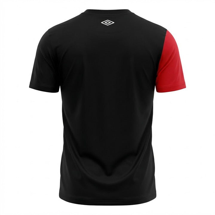 UMBRO KIDS T-SHIRT BLACK RED 001