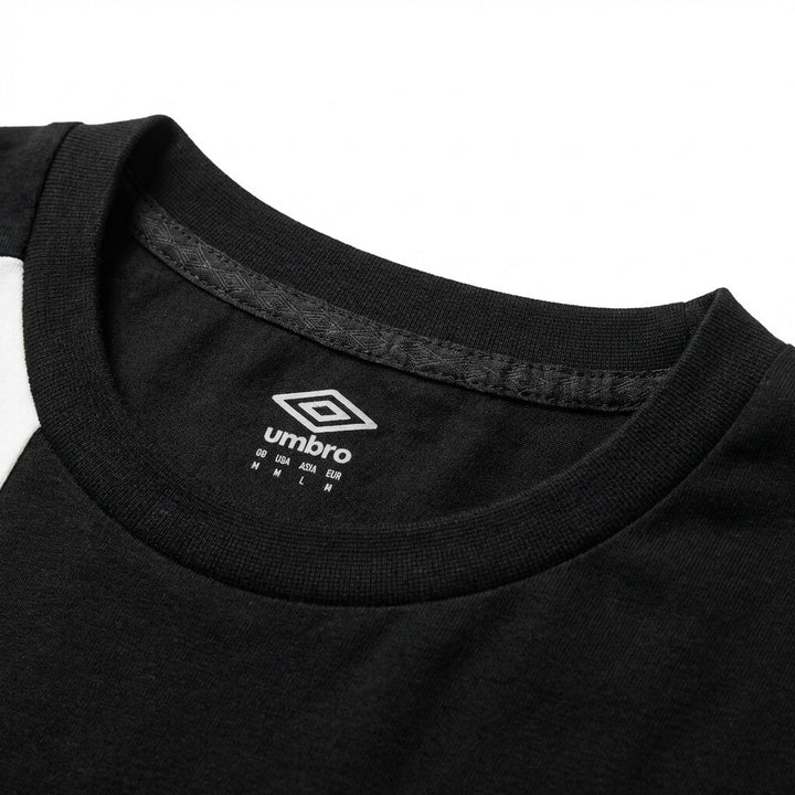 UMBRO KIDS T-SHIRT BLACK RED 001