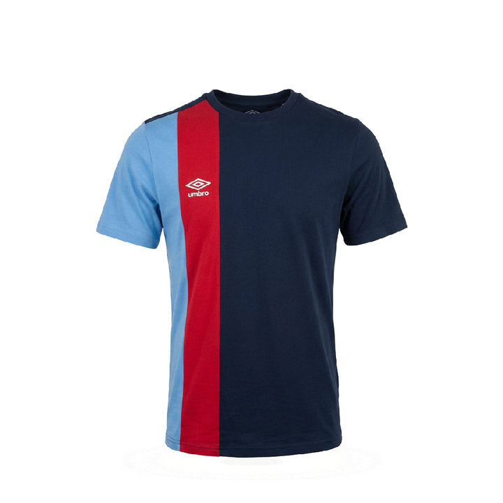 UMBRO KIDS T-SHIRT NAVY RED 002