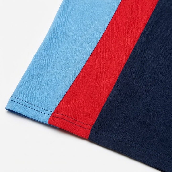 UMBRO KIDS T-SHIRT NAVY RED 002