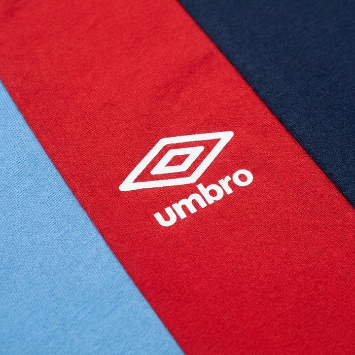 UMBRO KIDS T-SHIRT NAVY RED 002