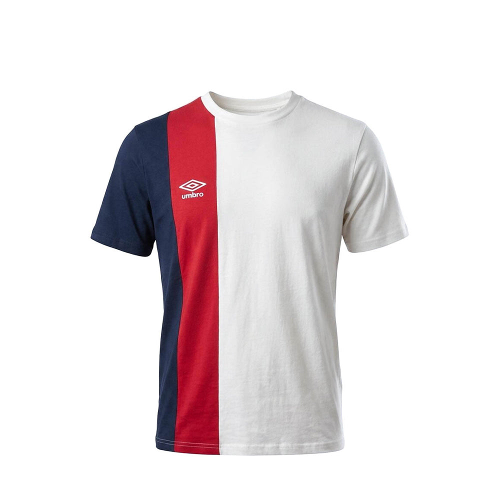 UMBRO KIDS T-SHIRT RED WHITE 005