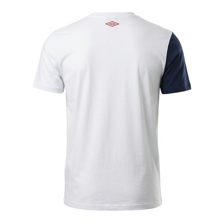 UMBRO KIDS T-SHIRT RED WHITE 005