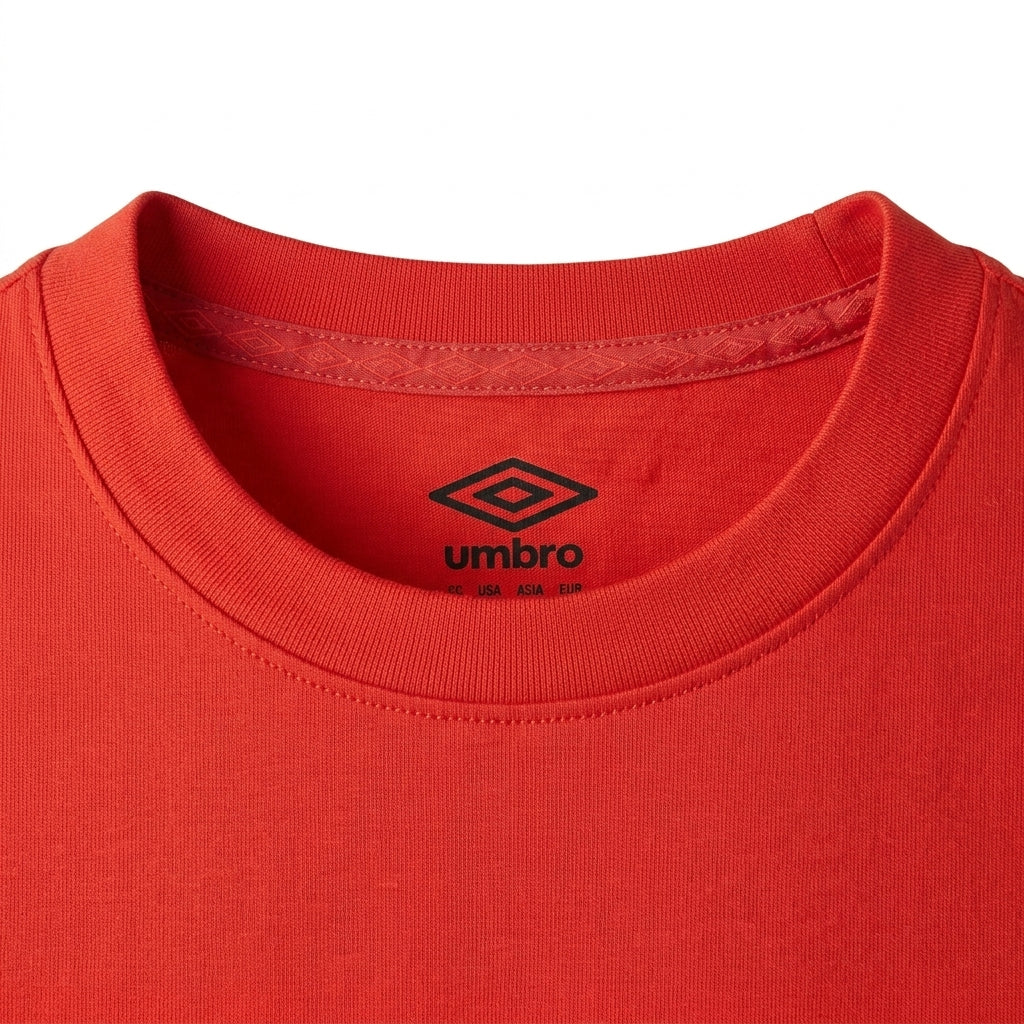 UMBRO KIDS T-SHIRT RED NAVY 002