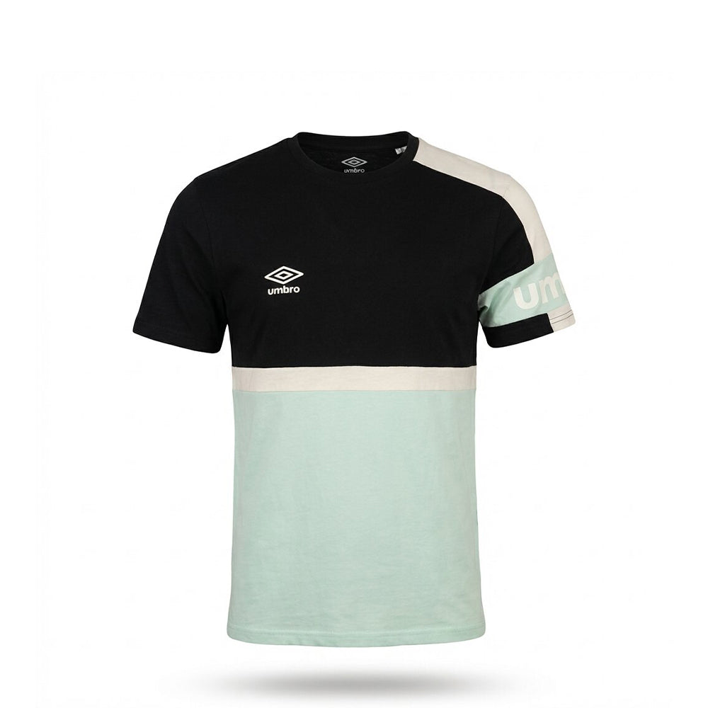UMBRO KIDS T-SHIRT NAVY MINT 064