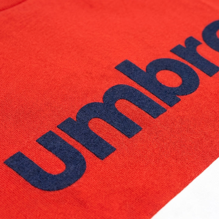 UMBRO KIDS T-SHIRT NAVY RED 005