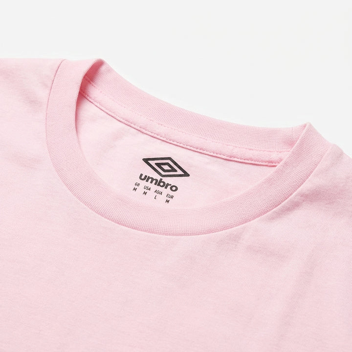 UMBRO KIDS T-SHIRT PINK NAVY 084