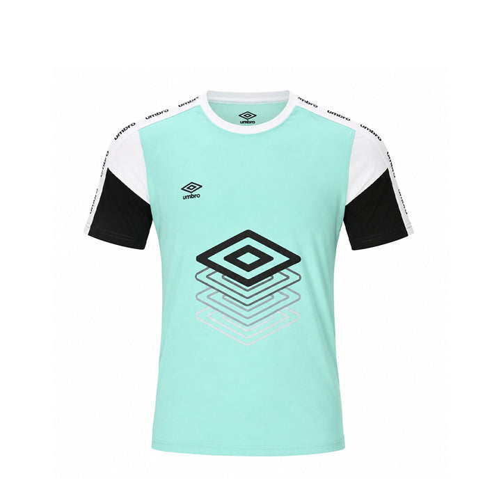 UMBRO KIDS T-SHIRT MINT NAVY 064