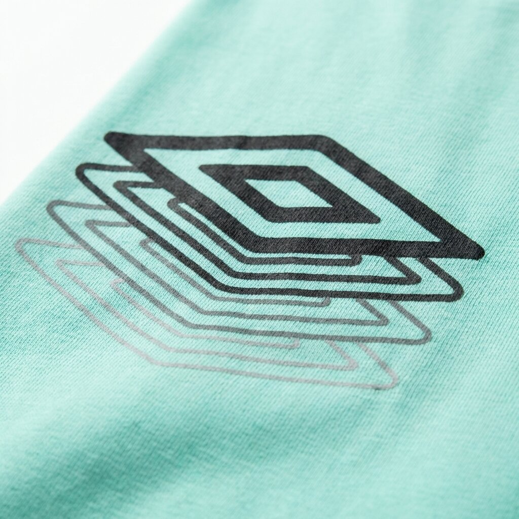 UMBRO KIDS T-SHIRT MINT NAVY 064